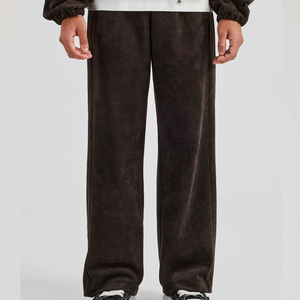 Custom OEM Vintage Washed Hoodie Tracksuit Men Streetwear <b>Zip</b> <b>Up</b> <b>Jacket</b> Loose Fit Sweatpants Two Piece Set For Wholesale - Product Image 5