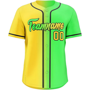 Maillot de baseball personnalisé pour jeunes avec logo en sublimation intégrale, vente en gros à bas prix, matière de qualité supérieure - Product Image 1