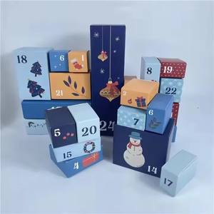 Caja <span class=keywords><strong>de</strong></span> Calendario <span class=keywords><strong>de</strong></span> Adviento Única Llena <span class=keywords><strong>de</strong></span> Cosméticos, Joyería y Golosinas, Caja <span class=keywords><strong>de</strong></span> Regalos Sorpresa para Regalo <span class=keywords><strong>de</strong></span> Navidad - Product Image 4