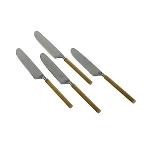 Juego de Cuchillos de Acero Inoxidable con Acabado en Oro Rosa, Cuchillos de Mesa Modernos para Hotel, Boda, Restaurante - Product Image 5