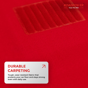 Alfombrillas de Coche ROADPOWER (RP-MAT-033) Premium de 5 Piezas, Duraderas, Diseño de Fácil Colocación, Tela Resistente de Alta Calidad con Bordes Reforzados - Product Image 3