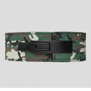 High <b>Strength</b> Genuine Leather Weight <b>Training</b> Belt Lever Buckle Gym Belt For Powerlifting And Bodybuilding Custom Size - Product Image 5