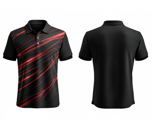 เสื้อโปโลแบบซับลิเมชั่นเต็มตัว สั่งผลิตจำนวนมาก บริการ OEM/ODM พร้อมรับผลิต – น้ำหนักเบา สำหรับผู้ชาย ผู้หญิง และเยาวชน แห้งเร็ว ระบายอากาศได้ดี เหมาะสำหรับกิจกรรมกีฬา - Product Image 2