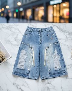 Shorts cargo en jean pour hommes, écologiques, 100 % coton, décontractés, confortables, durables, séchage rapide, taille mi-haute, braguette zippée, poches, vente en gros - Product Image 1