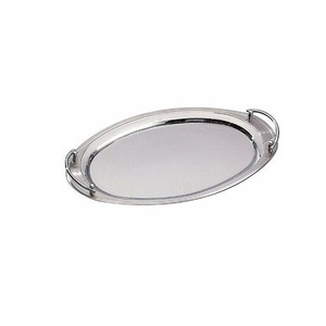 Bandeja de Servir Clásica de Metal para el Hogar, Comedor, Fiestas, Desayuno, Té, Café, Bocadillos, Dulces, Postres y Invitados - Product Image 2