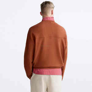 Precio barato al por mayor fabricante de secado rápido hombres sudadera bajo Moq ligero cómodo tela hombres sudadera Oem - Product Image 4