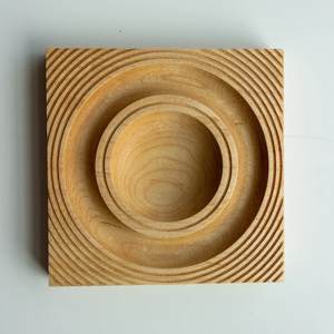 Best Seller Wooden Deep Round <b>Cookie</b> Stamp Mold Concentric Pattern Embossed Biscuit Press Handmade Baking <b>Tool</b> Export Quality - Product Image 1