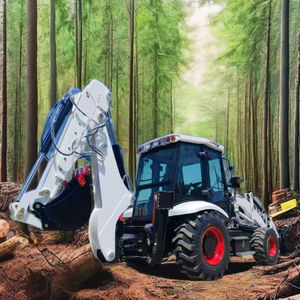 3cx Cat Baggerlader420f Retro-Bagger Mini-Lader Holzlader 4500kg Nennlast - Product Image 1