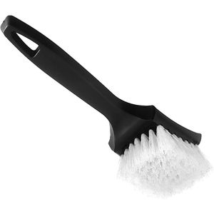 Spazzola Nera a Setole Rigide per Pulizia Pneumatici, Spazzola Bianca per Dettagli Auto e Tappeti, per Lavaggio Auto - Product Image 5