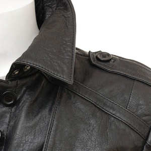 Meilleures ventes - Veste de motard pour homme en cuir véritable 100% - Style streetwear - Haute qualité - Imperméable et respirante - Product Image 4