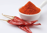 Poudre de piment rouge Capsicum Annuum Lal Mirchi, piment rouge séché, poivron doux, paprika, épice traditionnelle indienne, cru, AD, en vrac, HP Valia