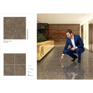 Travertino 1000x1000mm Collection Aramani 100x100 cm Carrelages de sol vitrifiés en porcelaine du Vietnam émaillée mate brillante de super luxe - Product Image 4