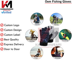 Gants de pêche OEM avec tissu à séchage rapide, livraison rapide, gants de pêche OEM pour les sports de plein air, prix de gros - Product Image 2
