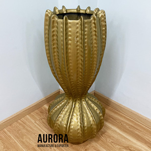 Vase de sol en fibre de verre artisanal moderne de haute qualité, écologique, vente en gros auprès d'un fabricant vietnamien pour la décoration intérieure - Product Image 3