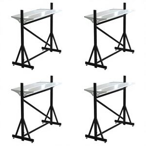 Étagère de magasin de détail en métal détachable personnalisée moderne - Service OEM accepté - Product Image 1