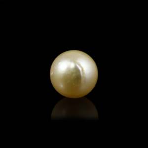 Natural Golden Freshwater Pearl 4.75 Carat-Certified AAAA Grade Loose Pearl for Jewelry Making - Product Image 2