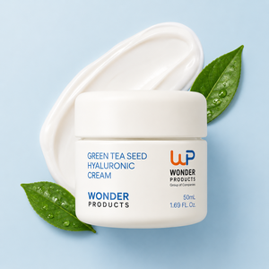 OEM/ODM - Complejo Hidratante para la Piel con Ácido Hialurónico y Semillas de Té Verde, y Ceramida, Hidratante Facial Coreano con Etiqueta Privada - Product Image 1