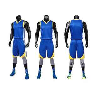 Uniformes de Baloncesto Personalizados 100% Poliéster para Adultos, de Alta Calidad, Transpirables, Antibacterianos, de Secado Rápido, Tallas Grandes, Ropa Deportiva - Product Image 5