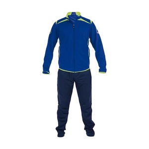 Windproof Eco-Friendly 100% Polyester Streetwear Solid Spring Tracksuit Hooded Collar Drawstring Closure Full-Length Side - Product Image 1