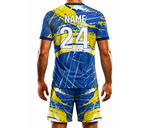 Maillot de football sans manches personnalisé OEM, respirant, motif géométrique, 100 % polyester, anti-rétrécissement, bretelles réglables, impression numérique, 140g - Product Image 2