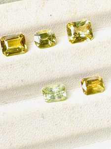 Piedra Preciosa Natural de Crisoberilo Amarillo Verde, Piedras Sueltas Certificadas por IGI, Corte Octogonal para Joyería, Anillos, Colgantes, Pendientes - Product Image 1