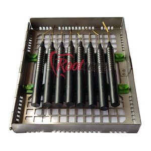 Kit de Periostomas Hechos a Medida en Acero Inoxidable Negro y Dorado de Alta Calidad - Product Image 1