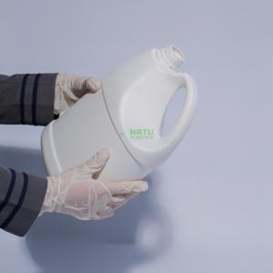 Bidón de Plástico HDPE de 3.8L con Forma Personalizada y Tapa de Rosca para Líquido Lavavajillas e Impresión de Etiquetas, Marca Natu Plastics - Product Image 5