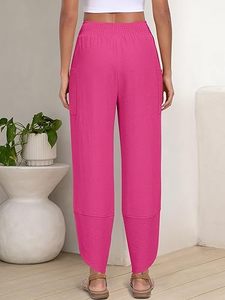 Women Wide Leg Casual <b>Pants</b> - Product Image 3