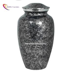 Granite Textured Marble Finish Classic Cremation Urn <b>Keepsake</b> for Adult <b>Ashes</b> Classic Style Wholesale Low Price Funeral Jars Urn - Product Image 1