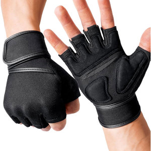 Weight Lifting Gloves Men Women Gym Gloves with Wrist Support Performance Weightlifting Exercise Training Cycling <b>Pull</b> - Product Image 1