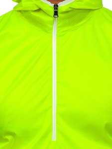 Chaqueta Cortavientos Ligera Impermeable de Lona para Hombre, Cortavientos Deportivo Personalizado para Correr con Cremallera y Cuello Alto, Cortavientos Cálido - Product Image 3