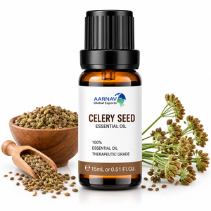 Aceite Esencial de Semilla de Apio (Apium Graveolens) 100% Puro y Natural, Destilado al Vapor, Picante, Herbal, para Perfumería, Cosméticos, Aromaterapia, a Granel - Product Image 6