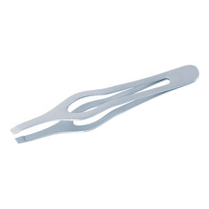 Pinzas de Precisión para Pestañas con Punta Inclinada, Diseño Ergonómico, Material Duradero Hecho a Medida, Acero Inoxidable, Herramientas para Aplicación de Pestañas - Product Image 1