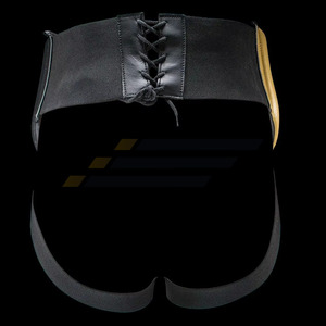 Hot Sale Custom Made Men's <b>Boxing</b> Leather Anti-Sweat Groin Guards with Custom Color Logo & Size MMA Fight Inguinal Region - Product Image 2