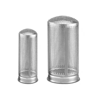 Tube filtrant perforé en acier inoxydable 304 316L, panier filtrant cylindrique, panier de filtration pour la filtration industrielle de l'huile - Product Image 2