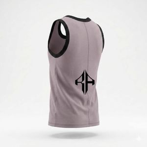 Camiseta sin Mangas para Hombre de Primera Calidad, Diseño Personalizado, Material Estampado Técnico, 100% Algodón, Estilo Casual de RIVIAN ATLANTIC - Product Image 4