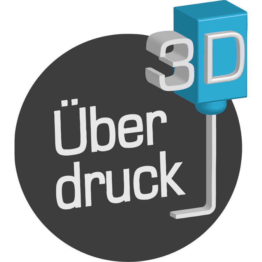 Überdruck3D 3D design and print service logo