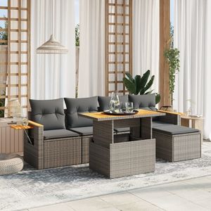 Set divano giardino grigio - Product Image 1