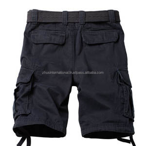 Pantalones Cortos Cargo Casuales para Hombre, de Alta Calidad, Tejidos y Forrados, Corte Holgado, Diseño Multibolsillos, Fabricante Profesional - Product Image 2