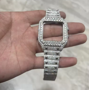 Reloj Automático de Lujo de Alta Calidad, Estilo Hip-Hop, Caja Cuadrada de Acero Inoxidable, Resistente al Agua 30m, Esfera con Agujas, Cristal de Zafiro - Product Image 2