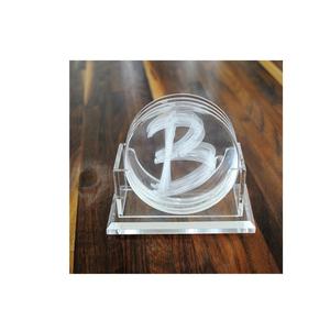 Factory Price SHEERI HANDICRAFTS Eco-Friendly Acrylic <b>Round</b> Wedding <b>Mats</b> & Pads 400mm Diameter From India - Product Image 6