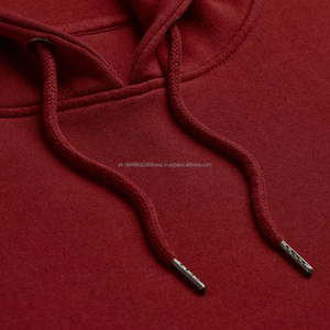 Sweat-shirt unisexe haut de gamme 350 g/m² Rouge Basique lourd Coton mélangé 100% coton Logo personnalisé brodé Sweat-shirts pour hommes Impression - Product Image 3