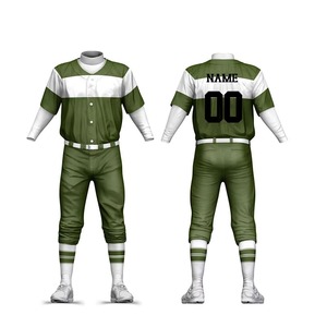 Uniformes de Béisbol Personalizados con Diseño Digital, Color Sólido, Unisex, Malla/Poliéster, Transpirables, de Secado Rápido, Personalizables para Equipos - Product Image 6