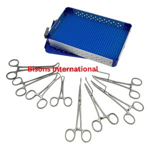 ชุดเครื่องมือผ่าตัดตัดไข่สำหรับสัตว์คุณภาพสูงสำหรับขายส่ง พร้อมกล่องสแตนเลสสตีลนำกลับมาใช้ใหม่ได้ - Product Image 4