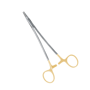 Micro Vascular Pattern Perma Sharp Needle <b>Holder</b> 18 cm Surgical Dental Instrument Stainless Steel Precision Suturing Kit - Product Image 3