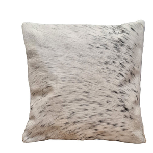 Natural Cowhide <b>Leather</b> <b>Cushion</b> Cover Pillow Cover Cow Hair on <b>Leather</b> <b>Cushion</b> Cover With Shipment And Delivery OEM Size - Product Image 1