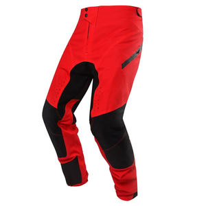 Pantalon de VTT pour homme, écologique, léger, imperméable, % polyester, pour descente, cyclisme, moto - Product Image 1