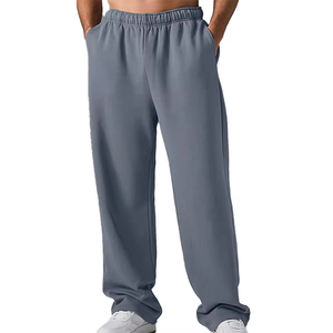 Pantalon de sport ample pour homme, coupe athlétique, séchage rapide, poids moyen, pour entraînement, jogging, avec cheville élastique, coupe affinée, vêtement de sport décontracté - Product Image 2