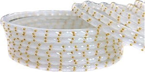Bracelets en verre goutte d'eau, qualité supérieure, unis et brillants, bijoux élégants pour femmes, pour tous les jours, les fêtes et les soirées, en vente. - Product Image 3