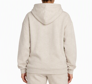 Ensemble jogging personnalisé pour femme en molleton de coton, sweat-shirt oversize à col rond avec poche, streetwear d'hiver - Product Image 3